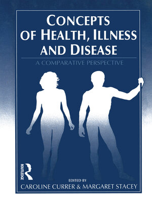 cover image of Concepts of Health, Illness and Disease